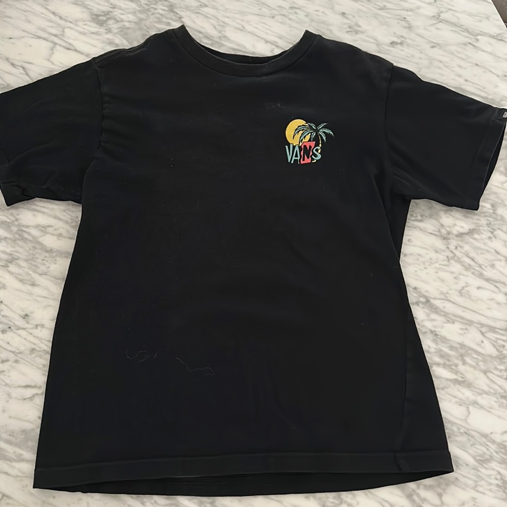 Vans boys t- shirt size 7